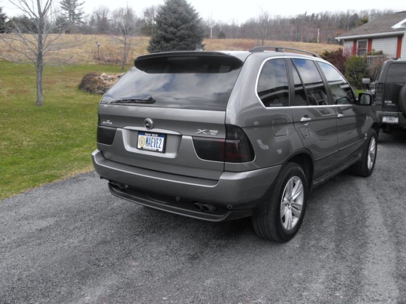 X5 tinted tail lights