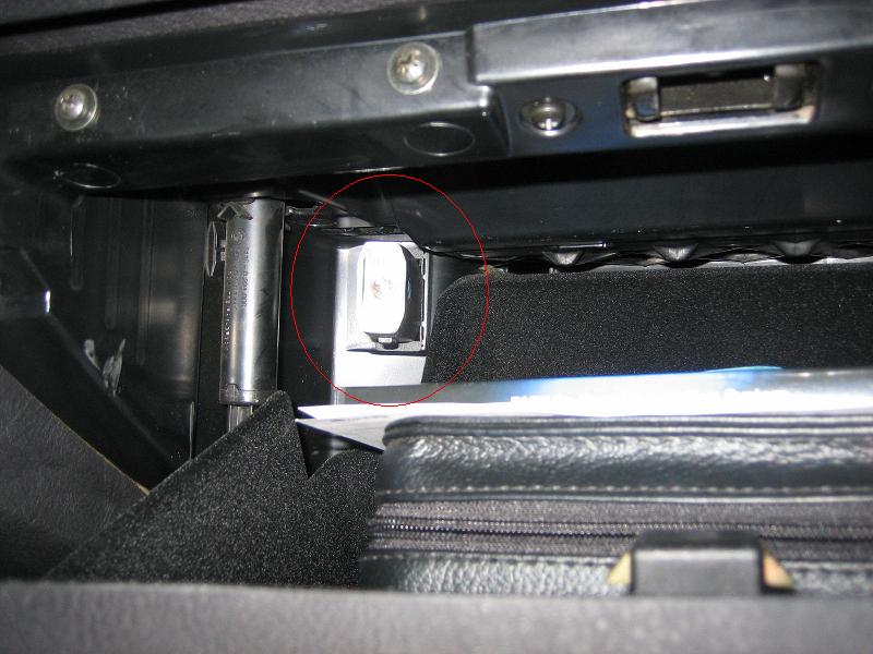 Bmw flashlight in glove compartment #2