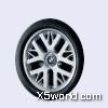 Double spoke composite wheel 75